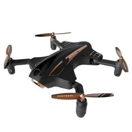 Protocol Vento Wifi Drone with Camera and Remote Control | Folding arms for easy portability | Live streaming video capability | Can control by free smartphone app | Draw your own flight path! (Best Flight Status App)