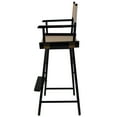 thumbnail image 3 of Extra-Wide Premium 30 in. Hardwoods Bar Height Directors Chair, 3 of 9