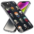 thumbnail image 3 of MUNDAZE Case for Apple iPhone 15 Pro Max Slim Hard Shell Soft TPU Hybrid Shockproof Heavy Duty Protective Phone Cover - Cute Classic Halloween Spooky Cartoon Characters, 3 of 5