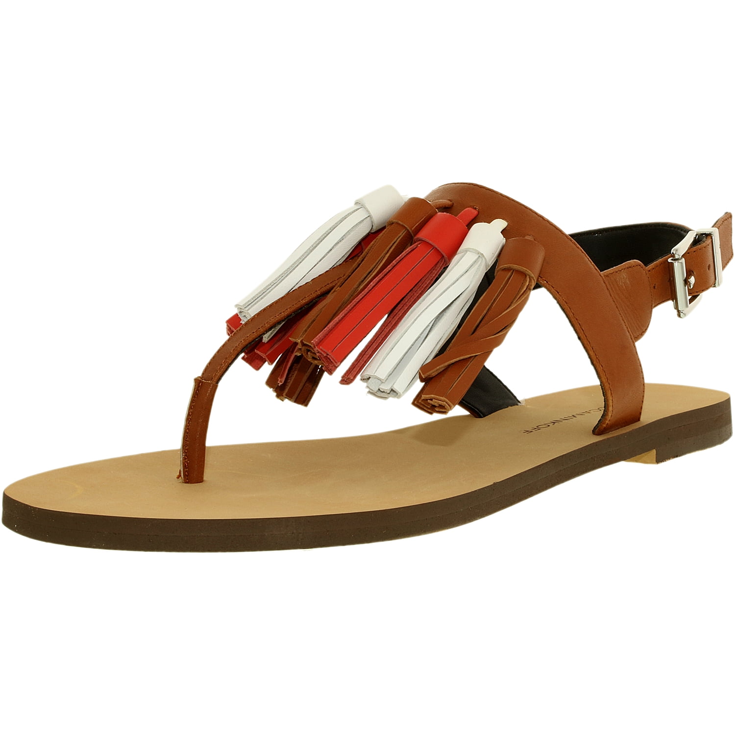 Rebecca Minkoff Women's Erin Leather Chestnut Ankle-High Sandal - 7M Rebecca Minkoff Women's Erin Leather Chestnut Ankle-High Sandal - 7M