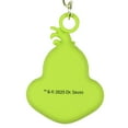 thumbnail image 4 of Dr. Seuss The Grinch Keychain 3D Rubber Grinch Face Charm Lobster Claw Keyring, 4 of 5
