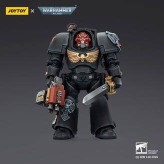 JOYTOY Warhammer 40K Black Templars Redemptor Dreadnought