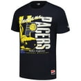 thumbnail image 2 of Men's-New Era  Navy Indiana Pacers Distressed Throwback Vintage Color Pack T-Shirt, 2 of 3