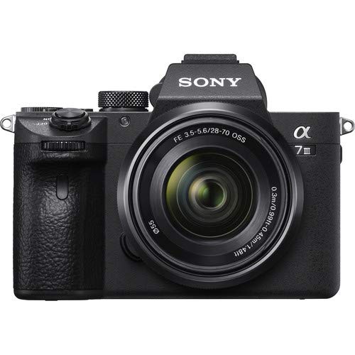 Sony Alpha a7 III Mirrorless Camera with 28-70mm Lens ILCE7M3K/B With Soft Bag, Tripod, Additional Battery, 64GB Memory Card, Card Reader , Plus Essential Accessories - image 3 of 6