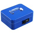 thumbnail image 1 of Caja Fuerte de Acero xydled Azul con Cerradura de Combinación y Bandeja Extraíble Mediana, 1 of 8