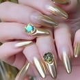 thumbnail image 3 of DESIGNICE 25Pcs Fake Nails Non-Damaging Nails Press Ons,Lightweight Convenient Removal Press on Nails for Women,Style3,Multicolor, 3 of 3