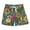 Vibrant and Colorful Graffiti Patterns, variant on Kids' Beach Pants Comfortable Swim Trunks Lavender and Pink Flowers Shorts for Pool Vacation and Lounge Wear 2T