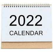 Desk Calendar 2021-2022, Month Desk Stand Up Calendar Runs from Oct 2021 to Dec 2022, Flip Desktop Counter Top Calendar