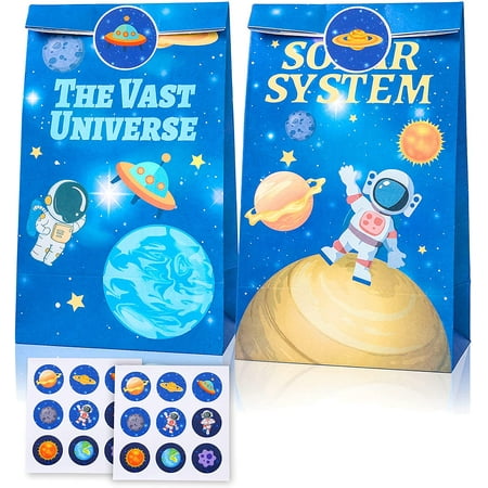 Astronaut Party Gift Bags Suppliers Space Themed Goody Treat Bags with ...