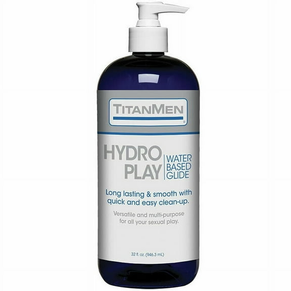 TitanMen Hydro-Play | Premium Water Based Lubricant (MADE IN USA)