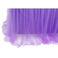 thumbnail image 4 of Table Tutu Skirt Home Textile Wedding Events Party Dining Decorations,Table Dress Birthday Party Halloween Dessert Table Solid mesh Pleated Table Cloth,190*76cm, 4 of 5