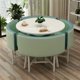 thumbnail image 2 of Dining Table Set 4 Chairs Office Reception Seat Suits Negotiation Table Casual Visitor Round Table Visitor Office Desk Chair Set My Lux Decor Round, 2 of 58