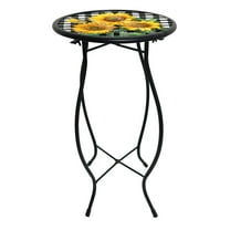 Briarwood Lane Checkered Sunflowers Plant Stand