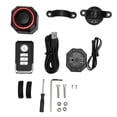 thumbnail image 3 of Alarma de luz trasera de bicicleta, luz trasera de alerta para bicicleta, previene la luz trasera de bicicleta inteligente, accesorios para bicicleta, rendimiento sólido, 3 of 8