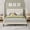 Beige, variant on Twin XL Velvet Upholstered Platform Bed Frame, Adjustable Height Headboard, 1000 Lbs Heavy Duty Metal Support, Noise-Reducing EVA Sponge, No Box Spring Needed, Fast 30-Min Assembly, Beige