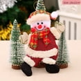 thumbnail image 1 of Adornos navideños de Feliz Año Nuevo, decoraciones de árbol de Navidad, regalo de bricolaje, colgante de árbol de muñeco de nieve de Papá Noel para fiesta en casa, 1 of 4