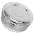 thumbnail image 3 of Cuenco de afeitar de acero inoxidable con tapa, taza para afeitar, cuenco para jabón de afeitar, cuenco para crema de afeitar para hombres, accesorios de barbería para el hogar y el salón, 3 of 8