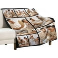 thumbnail image 3 of Custom Blankets Customized Use Your Child, Sister, Family Photo Text Collage Throws Blanket Personalized Bedding Blanket Home Decor, A Great Gift for Your Family, 40" x 60" Blankets, 3 of 5