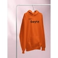 thumbnail image 3 of Make It Amazing Crystals Hoodie Women -Image by Shutterstock, Female 5X-Large, 3 of 4