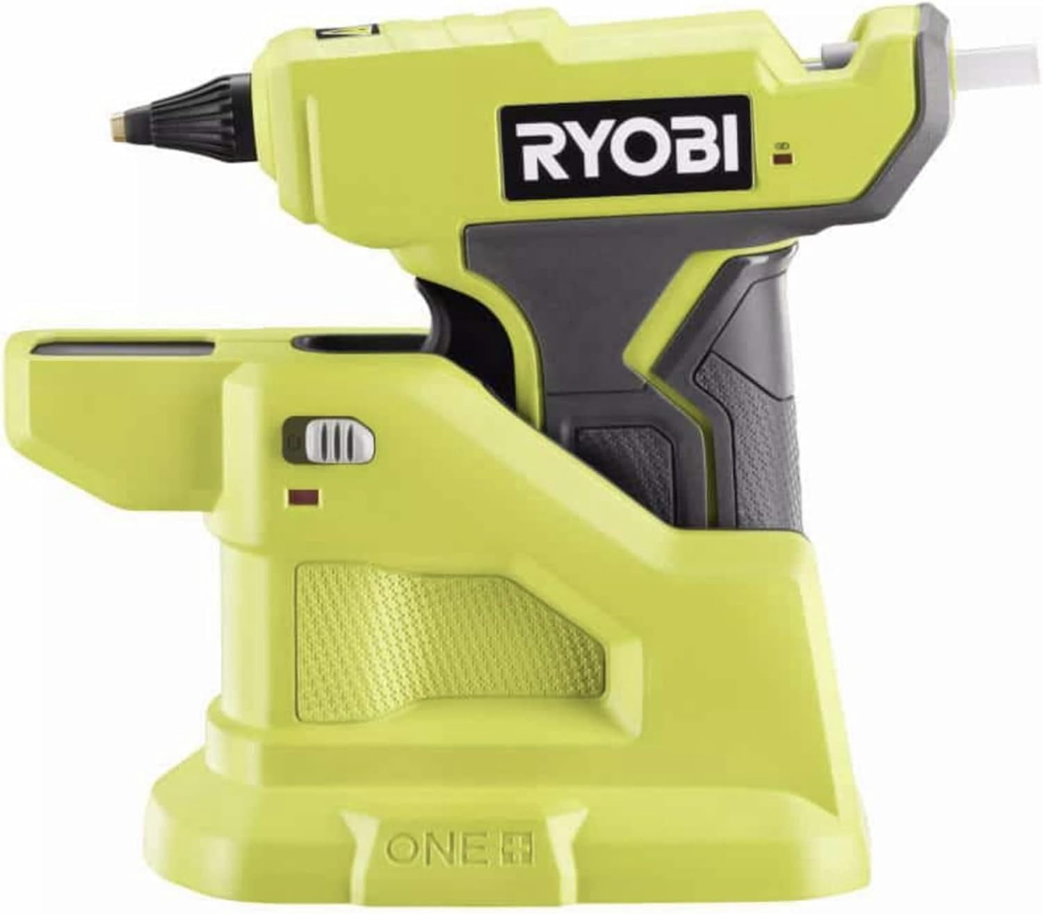 BUHO Cordless Glue Gun Bundle with 18 Volt Ryobi Tool, Battery, Charger, Glue Sticks, and Flashlight