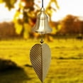 thumbnail image 2 of Campanas colgantes CUTICAT Carillón de viento de latón decoración de jardín símbolo de salud y felicidad, 2 of 8