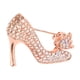 thumbnail image 1 of Broche De Diamantes De Imitación, Pin De Tacones Altos Para Mujer Brillante, , Elegante, Seguro, De Alto Brillo Para Banquete, 1 of 7