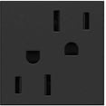 thumbnail image 2 of Legrand adorne 15A Tamper-Resistant Outlet With Matching Wall Plate in Graphite Finish, ARTR152G4WP, 12-Pack, 2 of 6