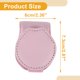 thumbnail image 4 of Clip para gafas de sol del automóvil Unique Bargains con soporte magnético universal para visera del sol de gafas de sol para Unique Bargains Car PU Leather Rosa 7.3x6cm 1 Pcs, 4 of 7