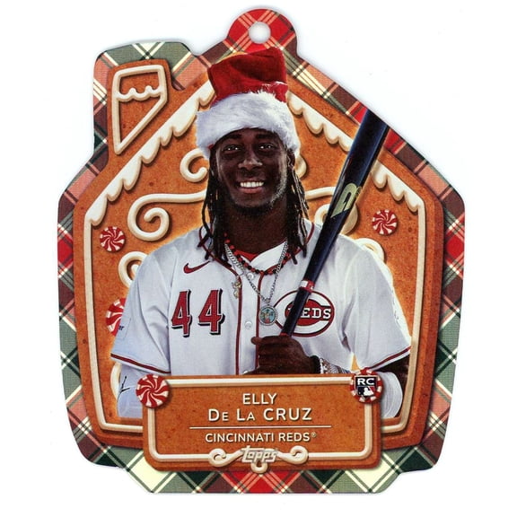 2024 Topps Holiday Elly De La Cruz MLBO-5 (Rookie)