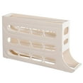 thumbnail image 2 of SPOORYYO 30 Eggs Egg Holder for Fridge Maximize Space Space-Saving Egg Storage Solution with 4 Tiers and Auto-Rolling Feature for Fridge Organization, 2 of 7