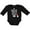 AB-Black, variant on Inktastic Gnome Me Love Me Girls Long Sleeve Baby Bodysuit