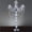 Silver, variant on Efavormart 4-Arm Crystal Chandelier Candelabra 35" Silver - Metal Taper Candlestick Holder Table Centerpiece for Events