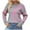 Gray, variant on MuZeFu Sweaters for Women Clearance under $10.00 Crewneck Sweaters Women's Casual Printed Long Sleeved Round Neck Sweater Tops