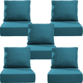 thumbnail image 6 of Opohoro Outdoor Deep Seat Cushion Set, 24"x24"x6", Water Resistant & UV Resistant Comfortable Furniture Cushions for Patio Chair, Sofa, Loveseat, 6 of 12