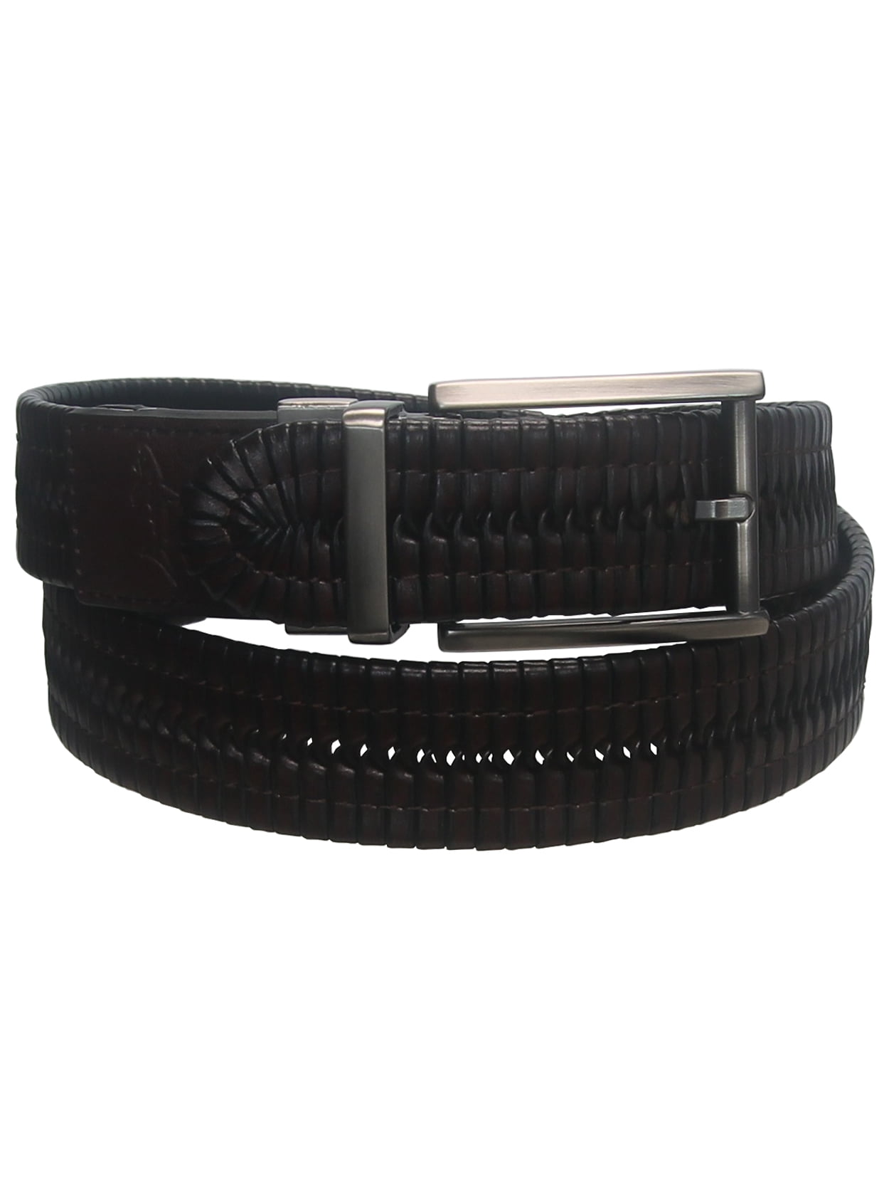 Greg Norman Collection Men's Reversible Leather Belt