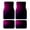 Dark Purple Vector Blur Pattern, variant on 4-Piece Car Floor Mats Set, Dark Purple Vector Blur Pattern Crystal Velvet Automotive Front & Rear Floor Liners, Universal Fit for Car, Truck, SUV