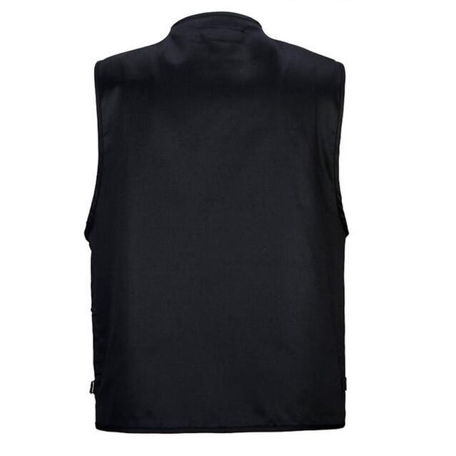 Gilet Utilitaire Multi-Voyages pour Hommes Noir TTG