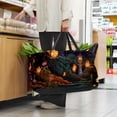 thumbnail image 6 of Fireflies Large Capacity, Foldable Reusable Tote Bag - Oxford Cloth Storage Bin, Laundry Bag, Storage Bag, 6 of 7