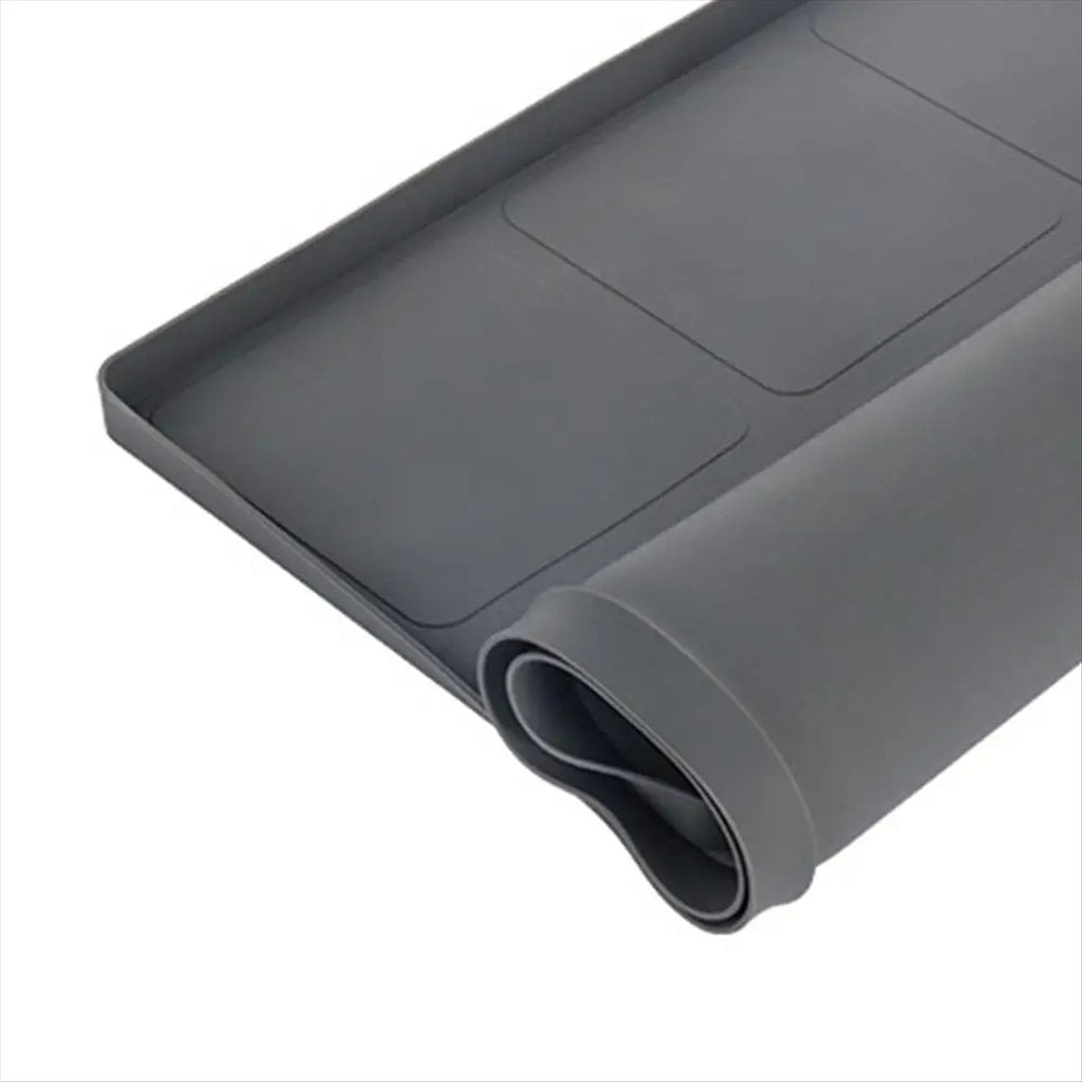 Dryer Mat for Top of Dryer Silicone Washer Dryer Cover Top Washing Machine Cover Dust-Proof Waterproof Protector Mat B