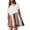 White, variant on Sentmoon Sun Dresses Crew Neck Regular Fit Stretchy Cocktail Dresses for Women Short Sleeve Summer 2026 Going Out Patchwork Maxi Dress Plus Size Trendy for Cruise and Resort White XXL