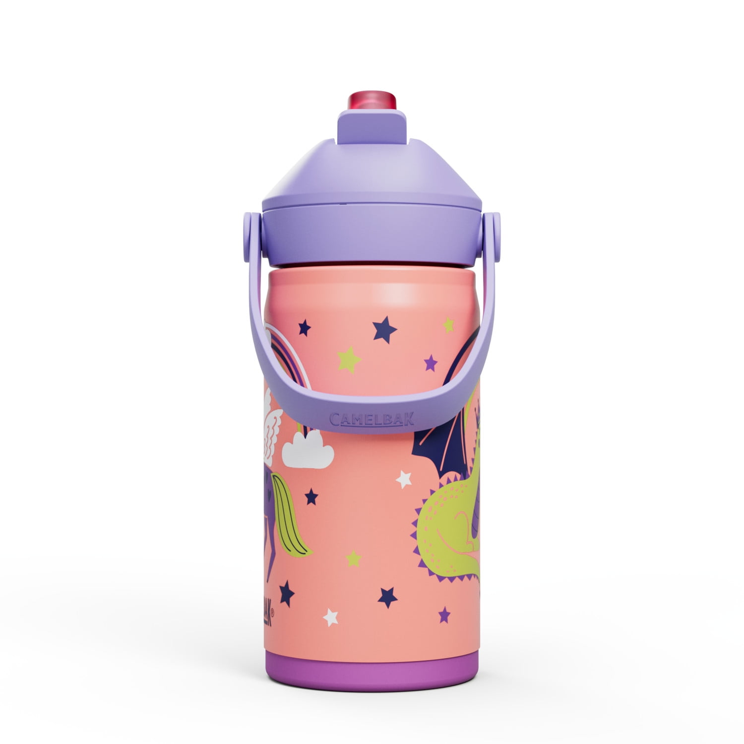 CamelBak Thrive Kids Water Bottle – 12oz Stainless Steel, Insulated, Flip Straw, Spill-Proof, Dishwasher Safe