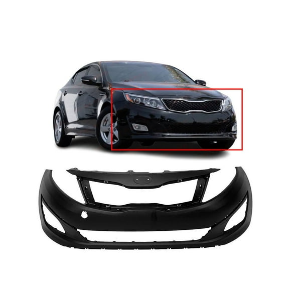 DCP Primed Front Bumper Cover Fascia for 2014 2015 Kia Optima EX LX SXL SX Limited