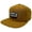 Golden Brown, variant on Men's Snapback Hat Regal MP Embroidered Patch Wool Blend Flat Brim Cap (Golden Brown, One Size)