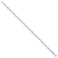 thumbnail image 2 of 14K White Gold bracelet Fancy Link, 7.25 in 5 mm Polished Link, 2 of 3
