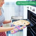 thumbnail image 7 of 2Pack Heat-Resistant Quilted Cotton Potholders - Stylish Kitchen Grips for Hot Pots & Pans Ovens Adorable Daisies, 7 of 7