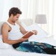 thumbnail image 5 of Fotbe Watercolor Turtle4 Pantalones de Pijama para Hombre, Pantalones de Dormir, Pantalones de Casa con Cintura Ajustable y Bolsillos-XX-Large, 5 of 6