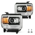 thumbnail image 2 of For 2014-2015 GMC Sierra 1500/15-19 2500 3500 Projector Headlight Assembly, 2 of 3