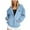 C-Light Blue, variant on Christmas Hoodies for Women 2025 Long Sleeve Lightweight Zip Up Graphic Hooded Sweatshirt with Pockets Jacket Coat