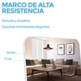 thumbnail image 3 of Espejo Cuerpo Completo Onof Marco Grande Moderno Rectangular, 3 of 7