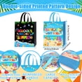 thumbnail image 5 of Natonhi 24 pcs End of the Year Party Bags Snacks Treat Candy Summer Gift Goodie Paper Bags with Handles for Summer Theme Party Favors Decorations Supplies, 5 of 7